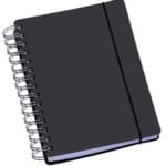 Caderno Personalizado para Empresa Grande 21 agenda-2022-compacta-aspiral-preta